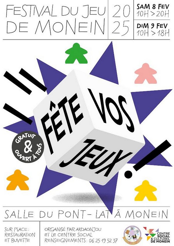 Fête vos jeux - MONEIN