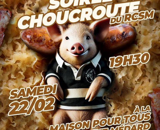 Soirée choucroute - SAINT-MEDARD