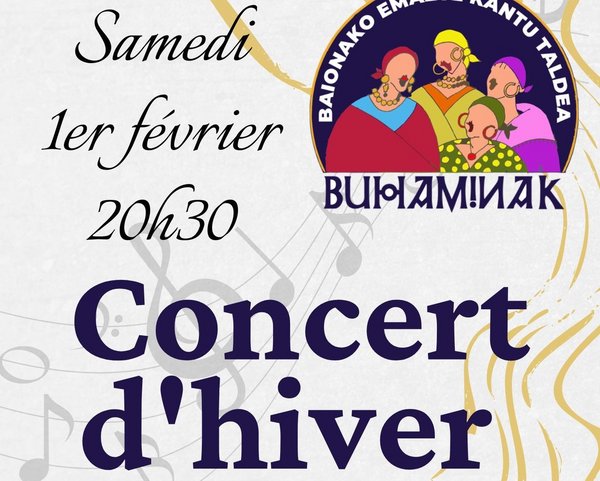 Concert d'hiver : La Bande originale et Buhaminak - CASTETIS