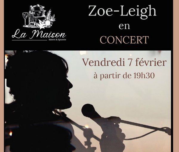 Concert : Zoe Leigh - ORTHEZ