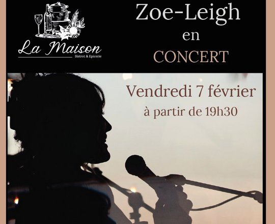 Concert : Zoe Leigh - ORTHEZ