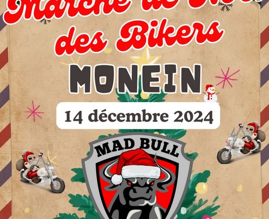 Marché de noël des bikers - MONEIN