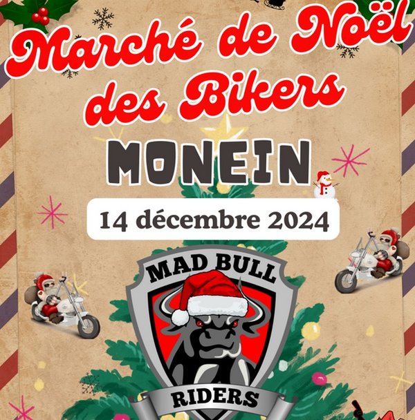 Marché de noël des bikers - MONEIN